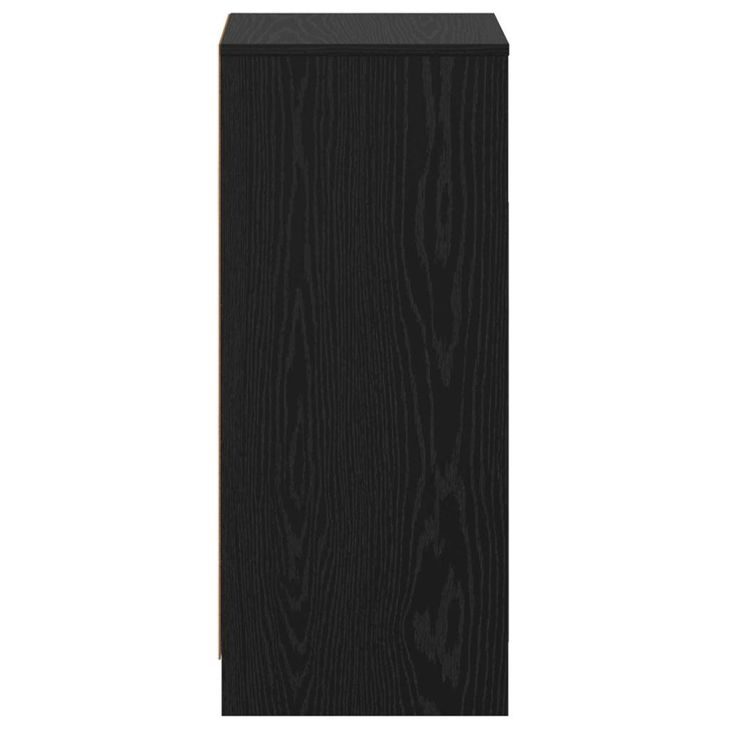 Bathroom Cabinet Black Oak 35 x 36.5 x 85 cm