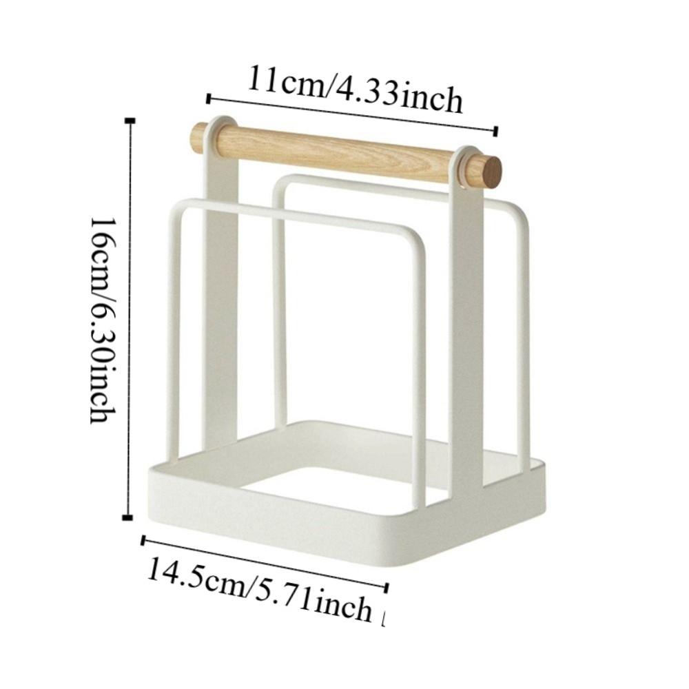 Durable Multilayer Cutting Board Rack Stable Metal Cutting Board Rack Shelf Space Saving Chopping Board Holder Kitchen Supplies