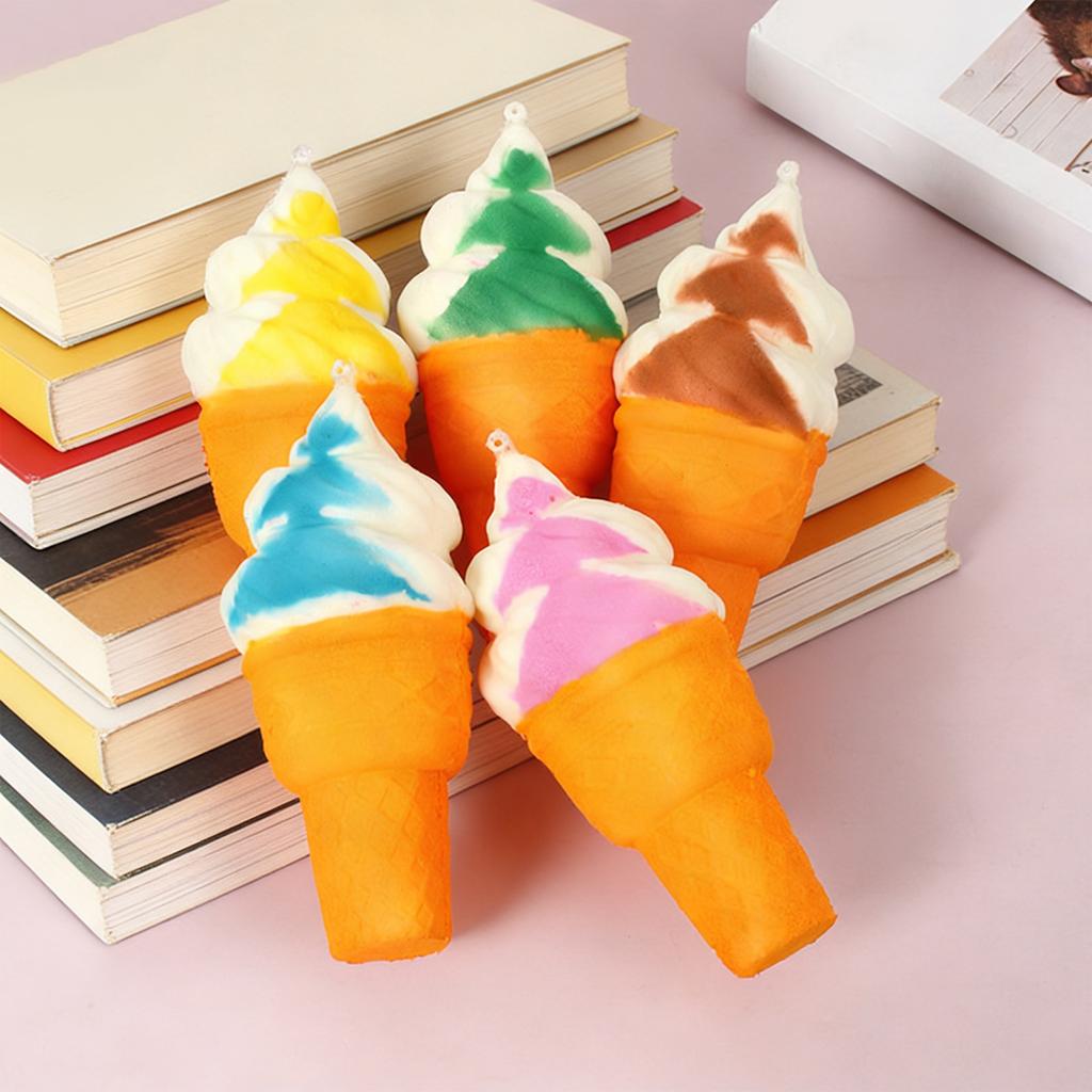 Artificial Ice Cream Model For Party Decorations Lifelike Fake Ice Cream For Photography Props Safe Display For Shops Home Decor