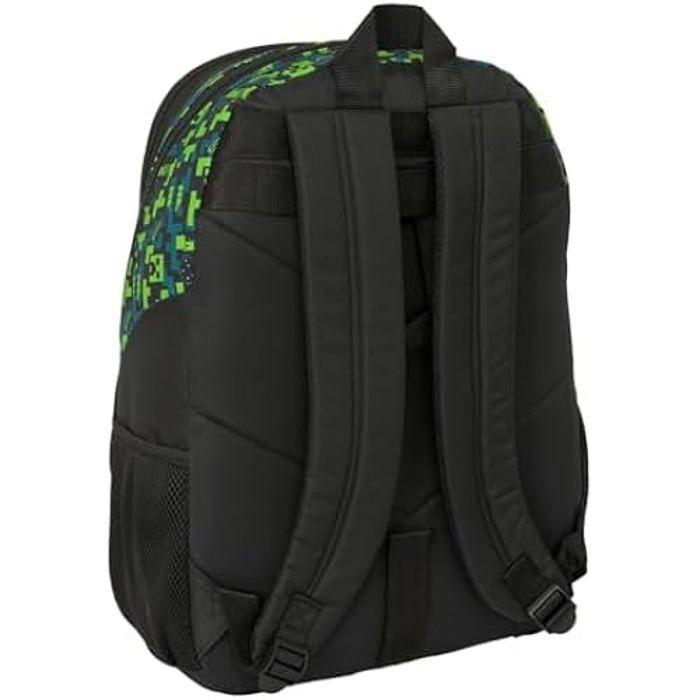 Sac À Dos Scolaire - SAFTA - MINECRAFT TNT - Confortable - Polyvalent - Haute Qualité