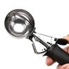 Rebound Ice Cream Scoop Stainless Steel Snowball Maker Durable Kitchen Tool  Gelatos