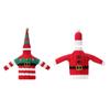 DIY Christmas Wine Bottle Cover Handmade Wine Bottle Knitted Sweaters  Party Supplies