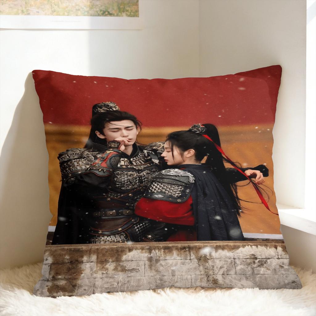 Pursuit Of Jade Pillowcases Zhang Linghe Tian Xiwei Vintage Pillow Case For Sofa Car Home Decor Soft Pillow Cover