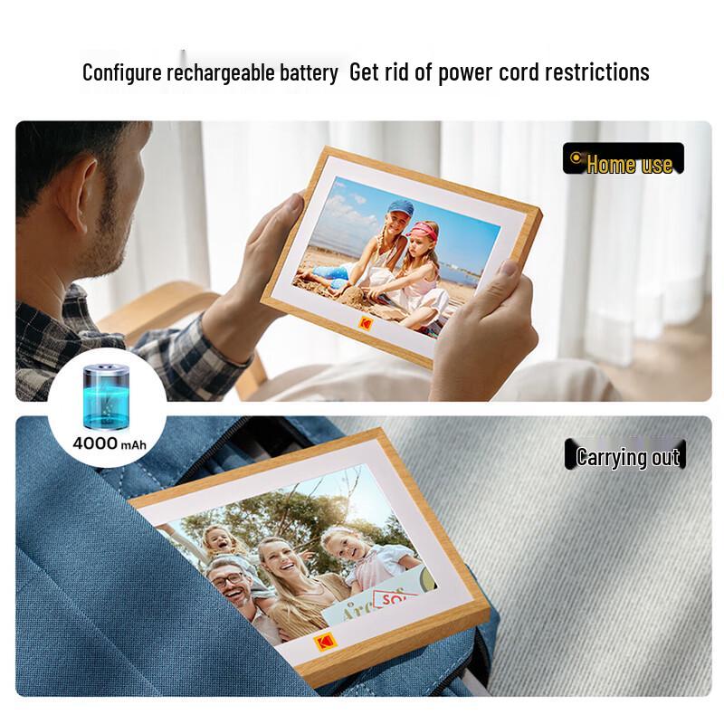 Kodak RCF-1005P 10.1-inch Smart Digital Photo Frame CN plug (adapter included)