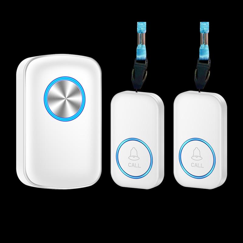 Wireless Elderly Care Call Bell: Bedside Remote Alarm Button for Help