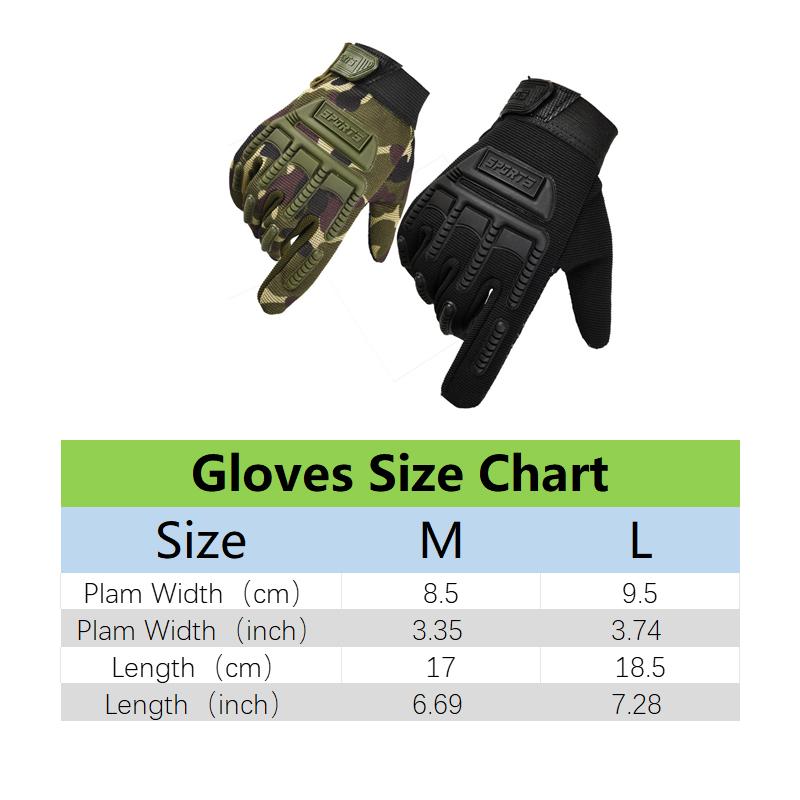 Kinderhandschuhe Radfahren Jungen Taktisch Vollfingerhandschuhe Camo Vier Jahreszeiten Mädchen 2 bis 7 Jahre Kinder Rutschfeste Kletterhandschuhe