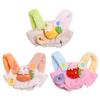 For 17cm Labubu Doll Fruit Overalls Fashion Clothes Hoodies Doll Clothes Color Match Hoodies Dolls Accessories Cute Decoration Little Cloths