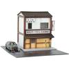 Cxiuiui Izakaya Scene Model Building Collection Display Case Birthday Present Assembly Required 1/64
