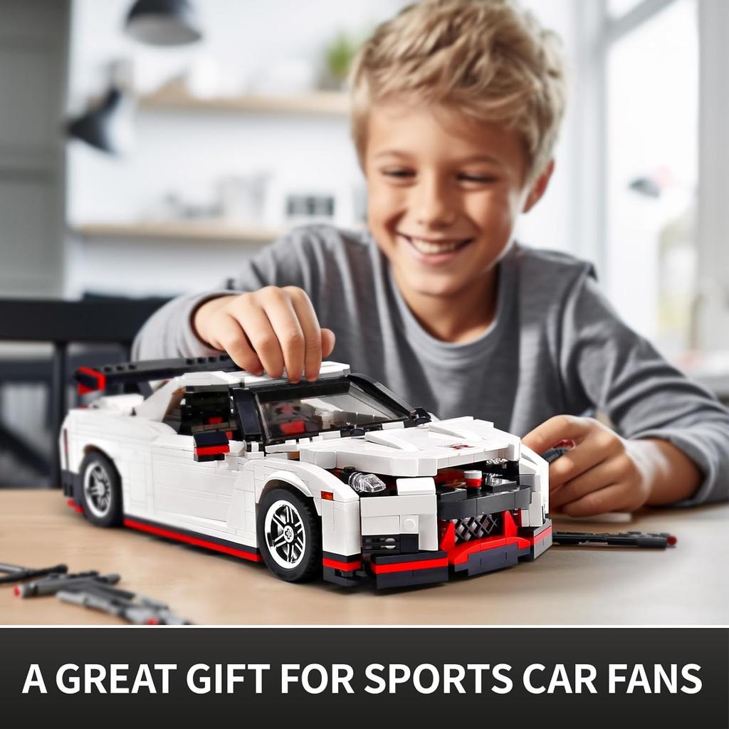 MOULD KING 13104 Technical Car Building Block The MOC-20518 Sport Racing Car Model Assembly Car Brick New Kids Christmas Gift
