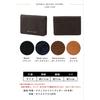 Genuine Genuine Cowhide Card Case Business Card Holder Dark Navy [G Leather]