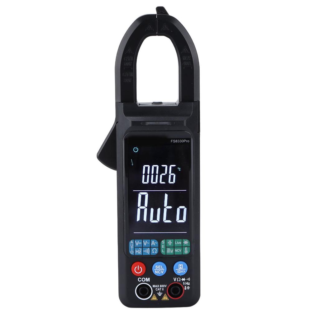 FS8330Pro Digitales Multimeter LCD Zangenmessgerät Hohe Genauigkeit Spannungs-Strom-Messgerät Tragbares Zangenamperemeter für die Industrie