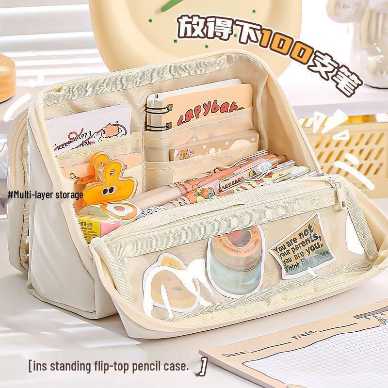 Large Capacity Ita Bag Style Detachable Pencil Case for Students - High-Value 2025 Design