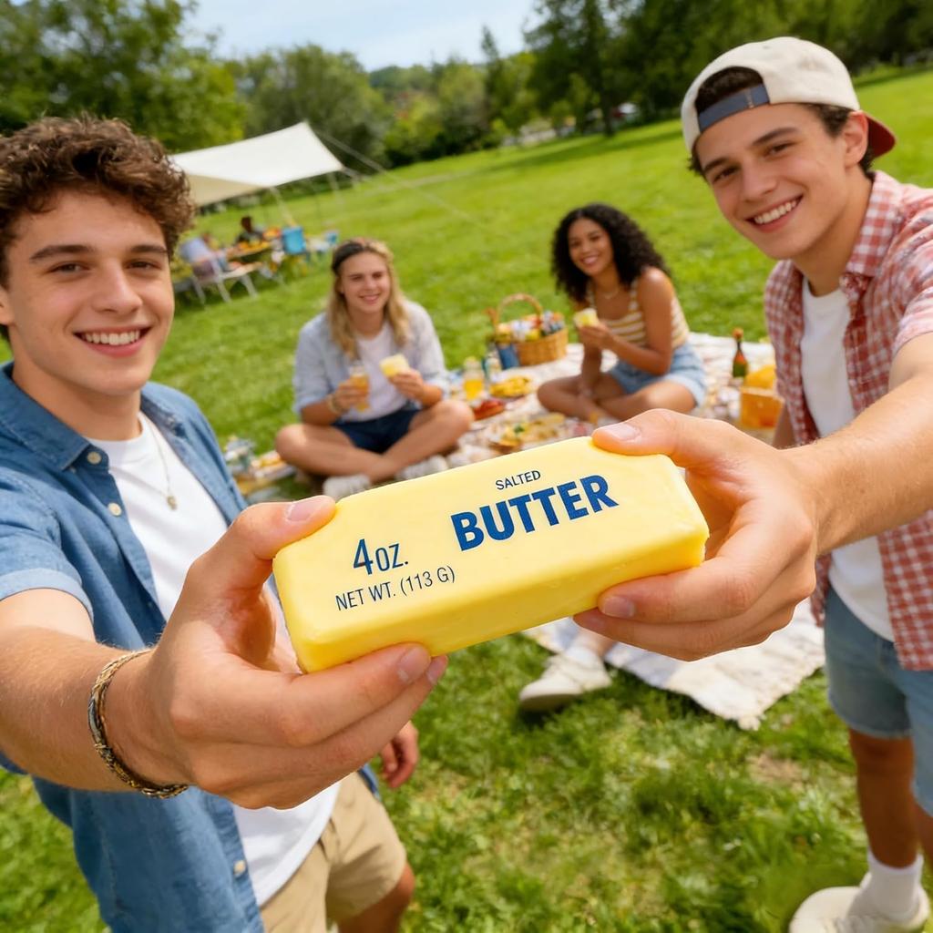 Butter Squishy Toy, Slow Rising Squishy Butter Squeeze Sensory Toy for Adults To Alleviate Anxiety and Reduce Stress