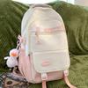 Children's Elementary School Students Junior High School Students High School Students Girls Boys Contrasting Color Large Capacity Backpack