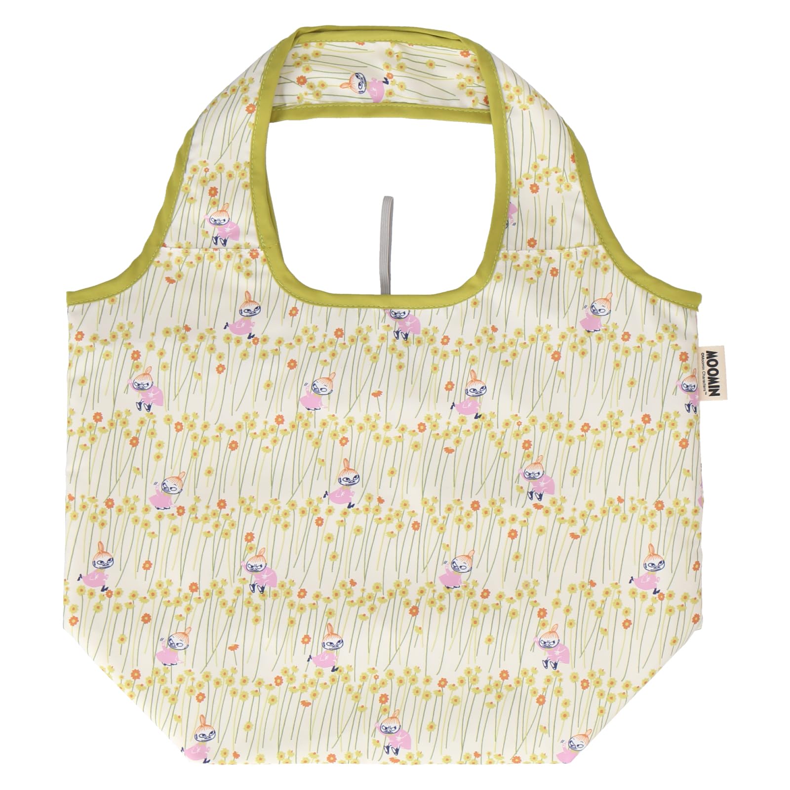 

Moomin Unisex Folding Bag 28602502 Eco Bag Little My 28602502A Ivory [A] Approx. 42.5cm W x 30cm H x 18cm D