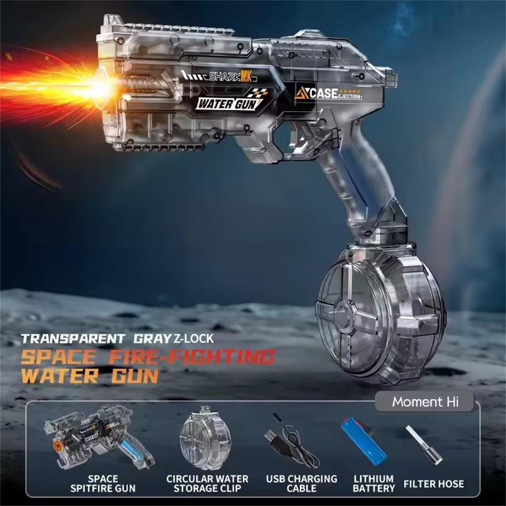 Fully Automatic Continuous WaterGun For Children Rechargeable,Automatic Squirt Watergun With LED