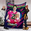 Customiz Name Personality Zombies Blanket Soft&Warm Office Bed Travel Lunch Break Blanket,Gift All Seasons
