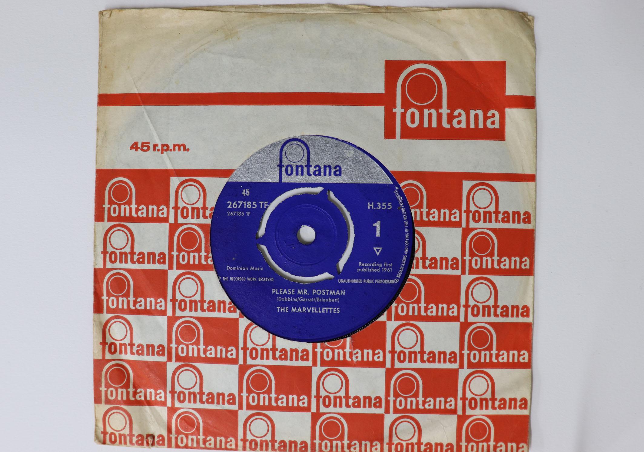 

7inch Record MARVELETTES - Please Mr. Postman 267185TF Fontana 1961 UK Soul/Funk Used