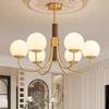 Modern living room, restaurant, American style chandelier, simple and fashionable home designer, French style chandelier