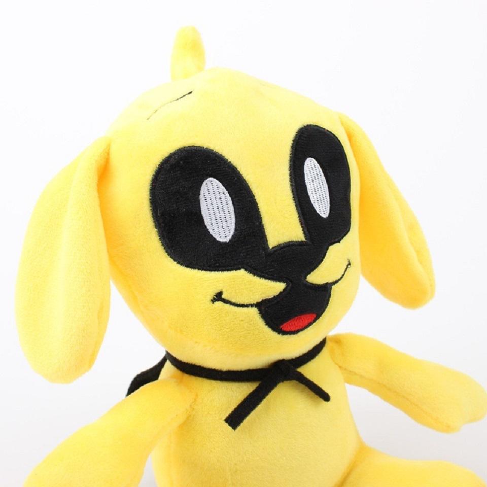 25CM Yellow Dog Soft Stuffed Plush Toys Dolls For Kids Children