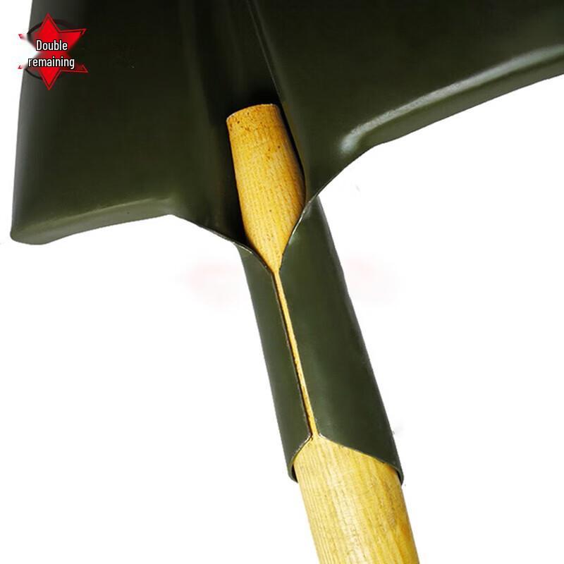 Heavy-Duty Wooden Handle Shovel