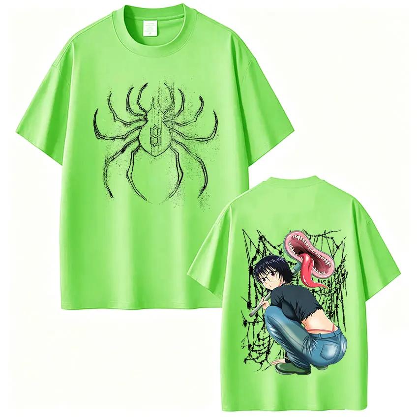Customization Anime Hunter X Hunter Shizuku Spider Troupe Phantom T Shirt Unisex Unisex Clothing Fashion Harajuku Tshirt Oversized
