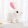Easter Bunny Toy Plush Rabbit Easter Electronic Interactive Toy Bunnies Can Walk and Talk with Sounds and Movements for Gift