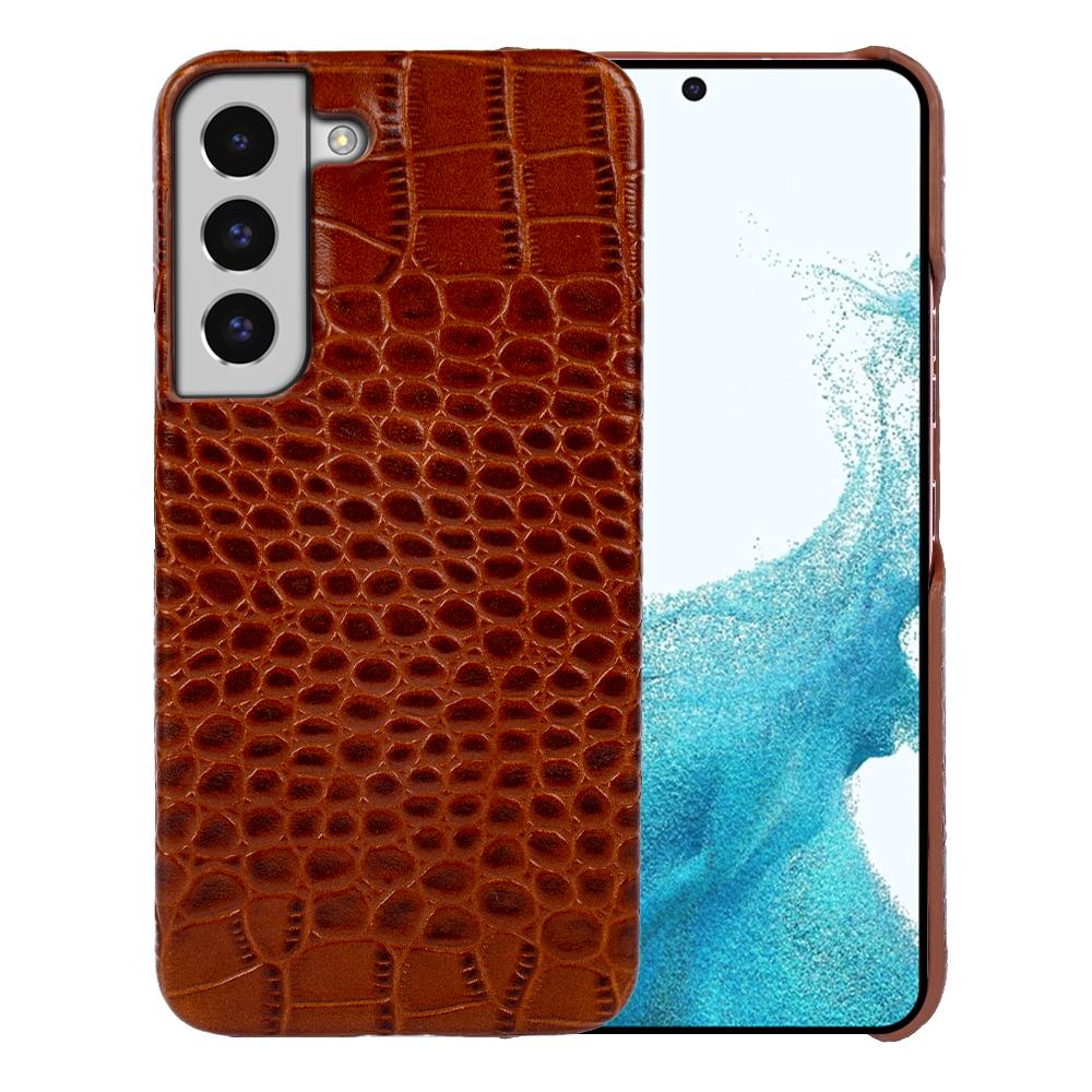 For Samsung Galaxy S21 Case Luxury Genuine Leather Case Galaxy S23 S21 S24 Ultra Plus S10 Note 20 Mobile Phone Cover Back Shell