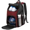 New Bowling Backpack Single Ball Separate Shoe Compartment Protective Foam Multi-Functional Basketball Double Shoulder Sports Travel Bag