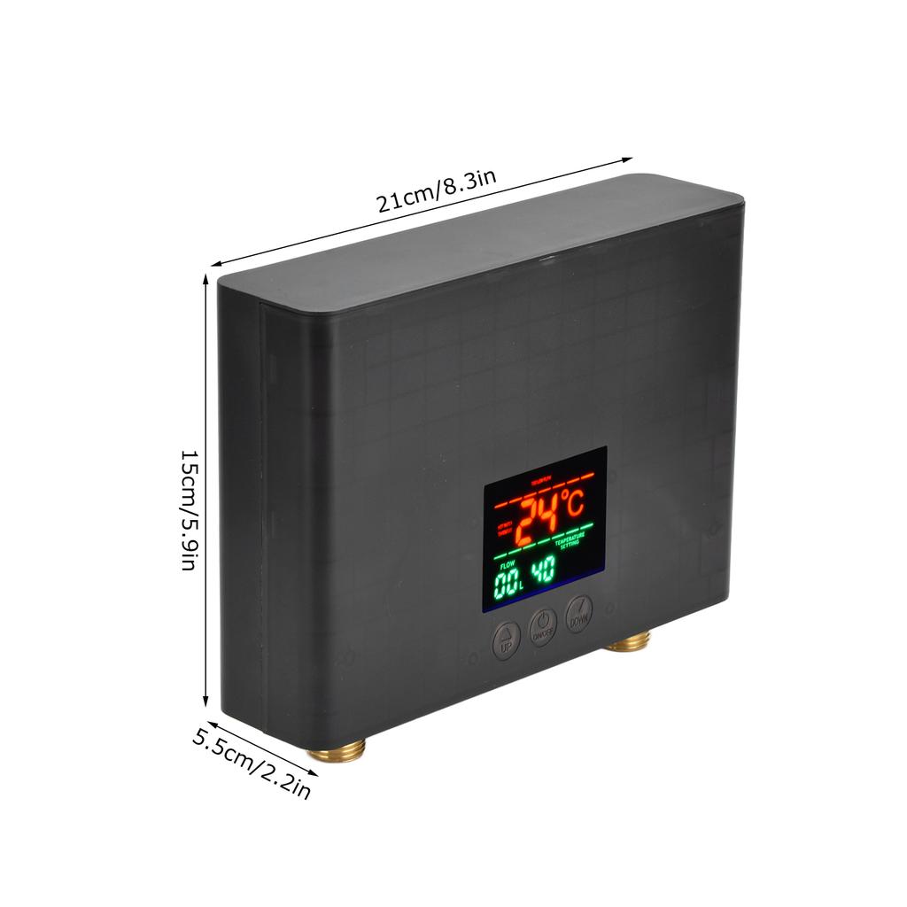 Instant Hot Water Heater 3000W with Remote Control for Kitchen and Bathroom: Touch Panel and IPX4 Rated