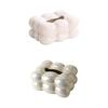 Candy Floss Tissue Box Cover Facial Holder Creative Tabletop Dispenser for Household