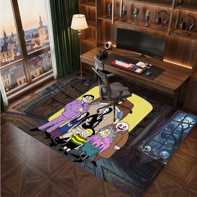 The Addams Family Rug Soft Thick Non Slip Floor Carpet for Bedroom Living Room Home Decor