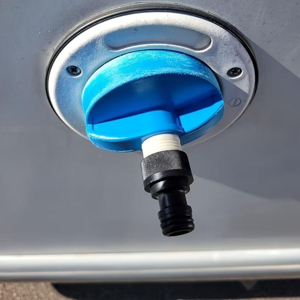 Plastic Water Tank Inlet Quick Connect Quick Hose Connector Water Inlet Filler Cap  Caravan