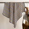 Ren Bomuld Dame Tørklæde Firkantet Foulard Dame Hals Hår Tørklæder Design Printet Hovedtørklæde Mode Pige Tørklæder 2023 Ny