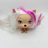 1 pièce Jouets pour Chiens Vip Colorés pour Cheveux Jouets pour Chats Chiots Figurine d'Action 11cm Vieille Animalerie Animaux Mignons Figurine Jouet Petit Animal Classique
