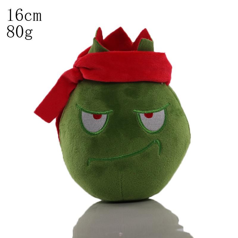 Plantes contre Zombies Pisto-pois Peluche Poupée Pêche Céleste Raisins Courge de Feu Peluche Jouets Doux Remplis Cadeaux Pour Enfants Enfants
