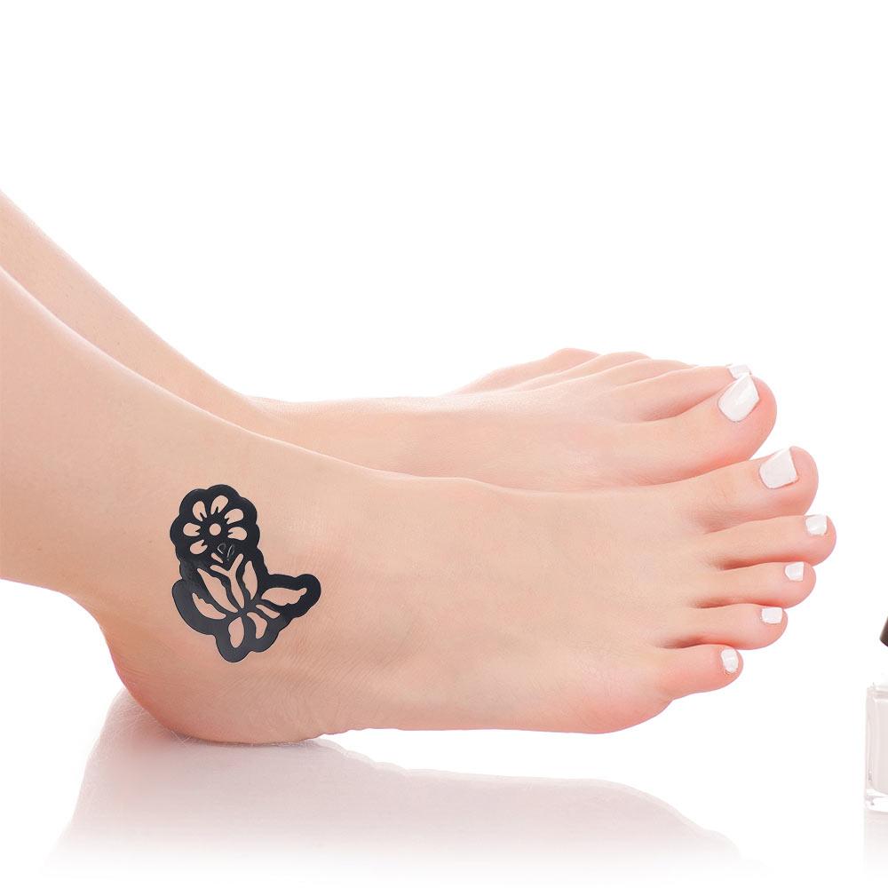 Tattoo Stencils Body Art India Henna Template Tattoo Temporary Hand Art Stickers Tattoo Sticker