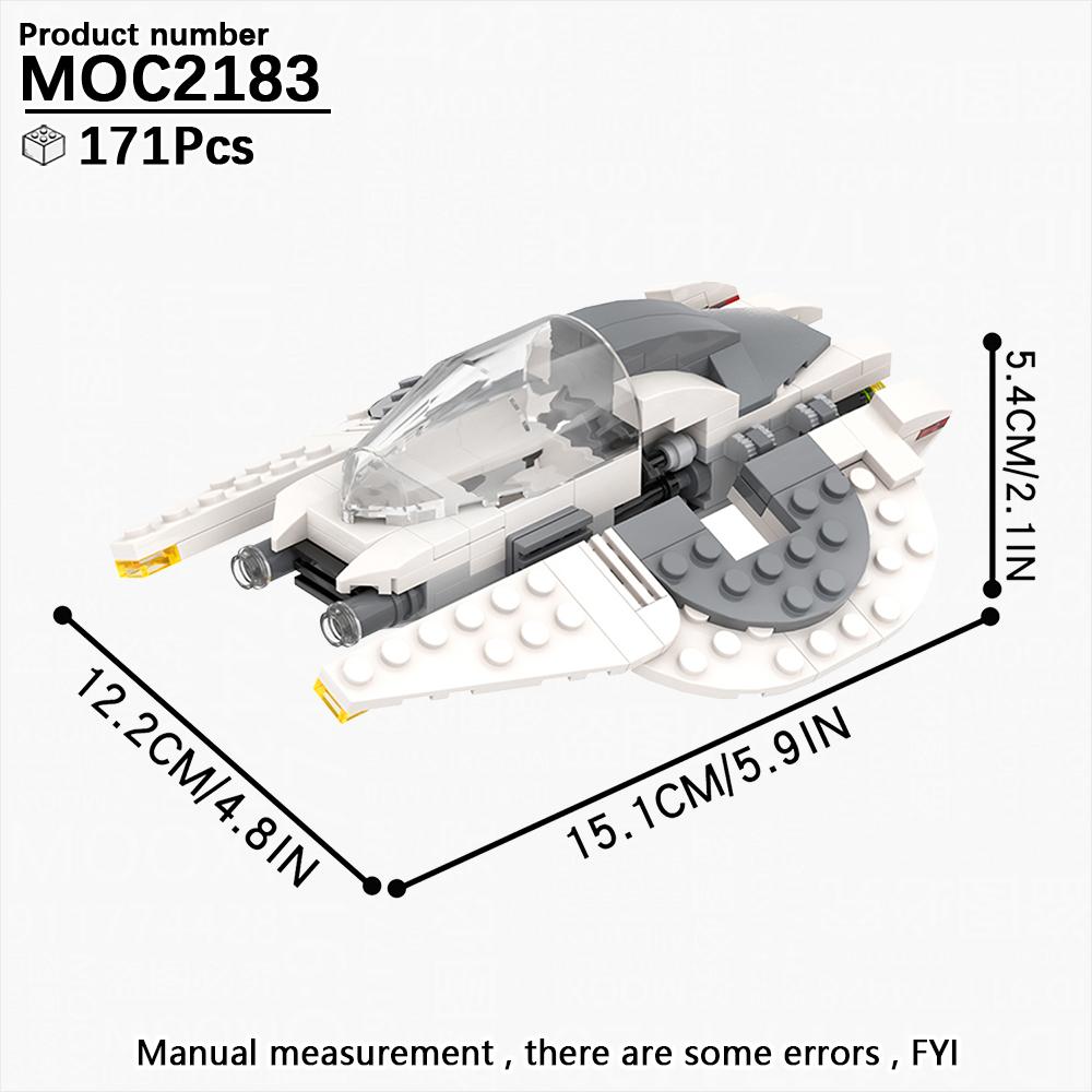 MOOXI Vollständigstes Weltraumkrieg A V X Y Kampfflugzeug Sci-Fi Film Erwachsene Bausteine Set MOC Steine Modellbausatz DIY Diorama Spielzeug