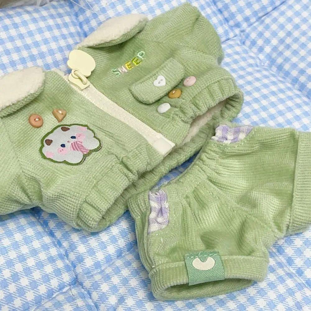 

Lapel Cotton Jacket Doll Lapel Cotton Jacket Suit Stuffed Doll Plush Suit Girl Gift