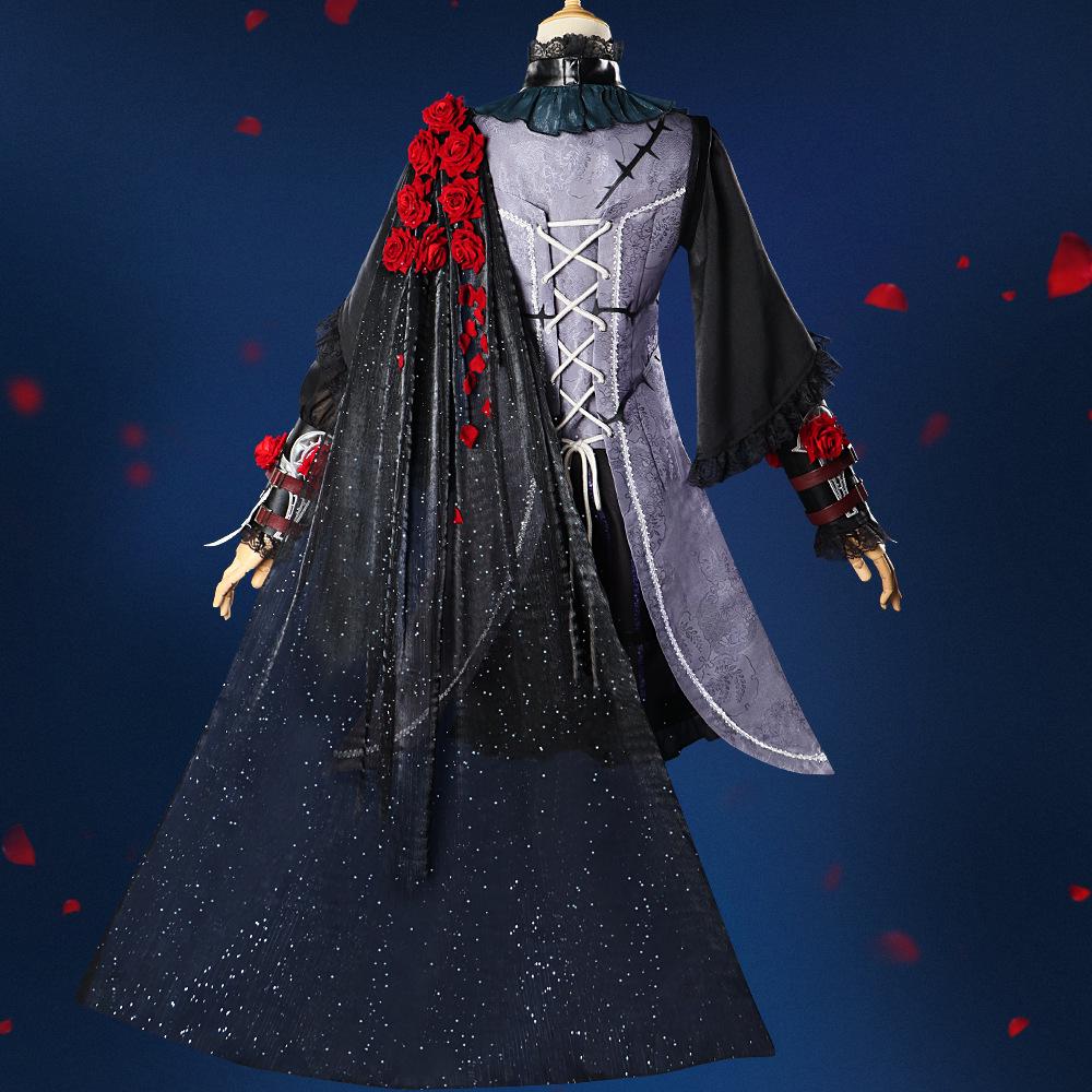 Identity V Lange Nacht Stern Cosplay Kostüm Set: Anime Spieluniform für Männer und Frauen