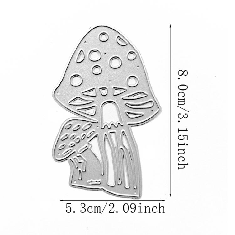Metal Die Cuts Mushroom Scrapbooking Stencil Card Embossing DIY Photo Template