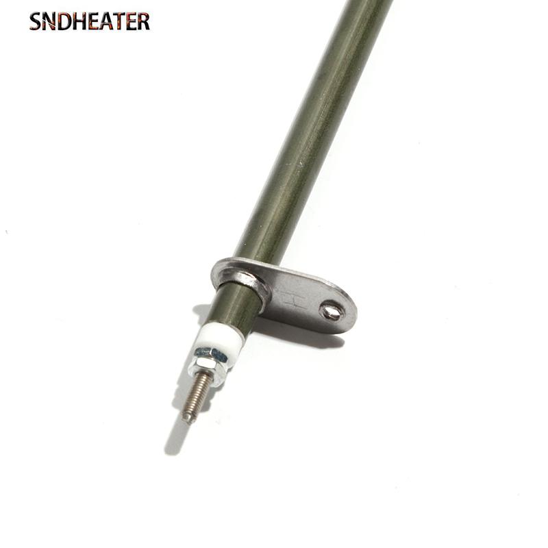 SNDHEATER 6.6mm*430/435/440/445/450mm Heating Element for Electric Oven with Round Metal Sheet by Annealing 220V 400W 2pcs/lot