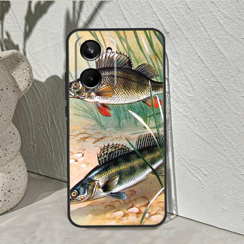 Fishing Lake Sunset For Realme 10 11 12 13 14 Pro Plus C55 C71 C75 C67 C63 C51 C61 C53 C35 C65 GT6 GT7 Pro Case