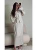 Elegant Long Sleeve Skirt Set: European & American Autumn Fashion 2025