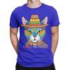 Unisexs TShirts Cinco De Mayo Cat Funny Cotton Tees Short Sleeve Mexican T Shirt Round Collar Tops Summer