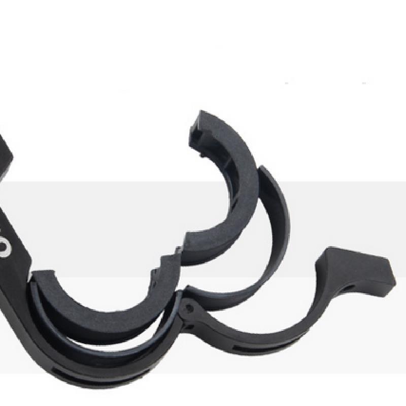 Extension de Guidon de Trottinette Électrique Support de Montage pour Klaxon et Lumière Adaptateur Rehausseur de Guidon Lampe de Vélo Accessoires