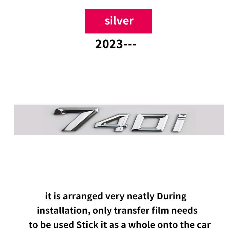 Applicable to BMW 7 Series G70 G12  F04 Car  730d 740i 750i 735Li 760Li 745e 760i Displacement Digital