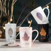 Keramik Souvenir Kaffeetasse 12 oz - Büro & Festival Geschenk