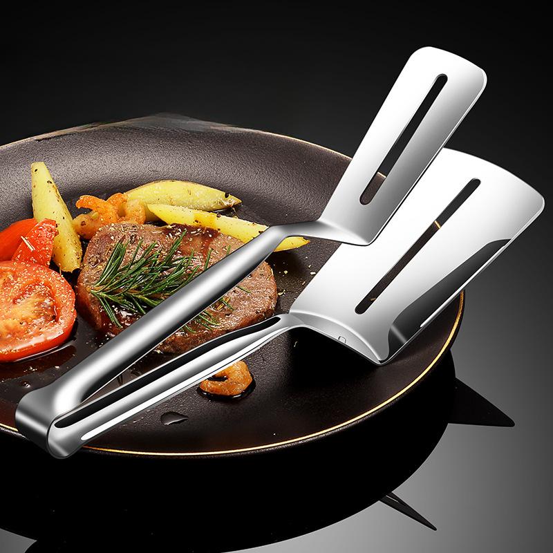 304 Stainless Steel, Food Clip, Household, Kitchen Thick Steak Clip, Multifunctional, Oil Filter Fried Fish Clip