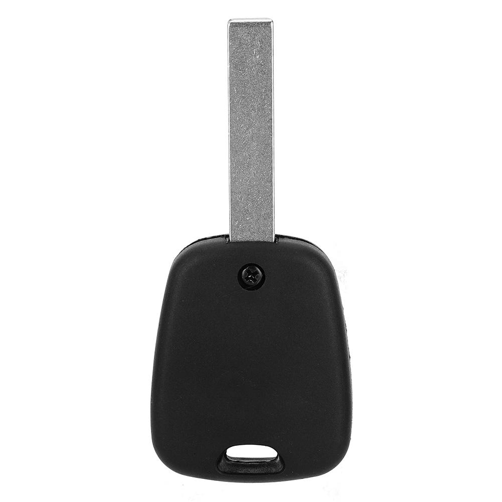 2 Button Car Key Fob Case Remote Key Cover with Groove Replacement Fit for Peugeot 307